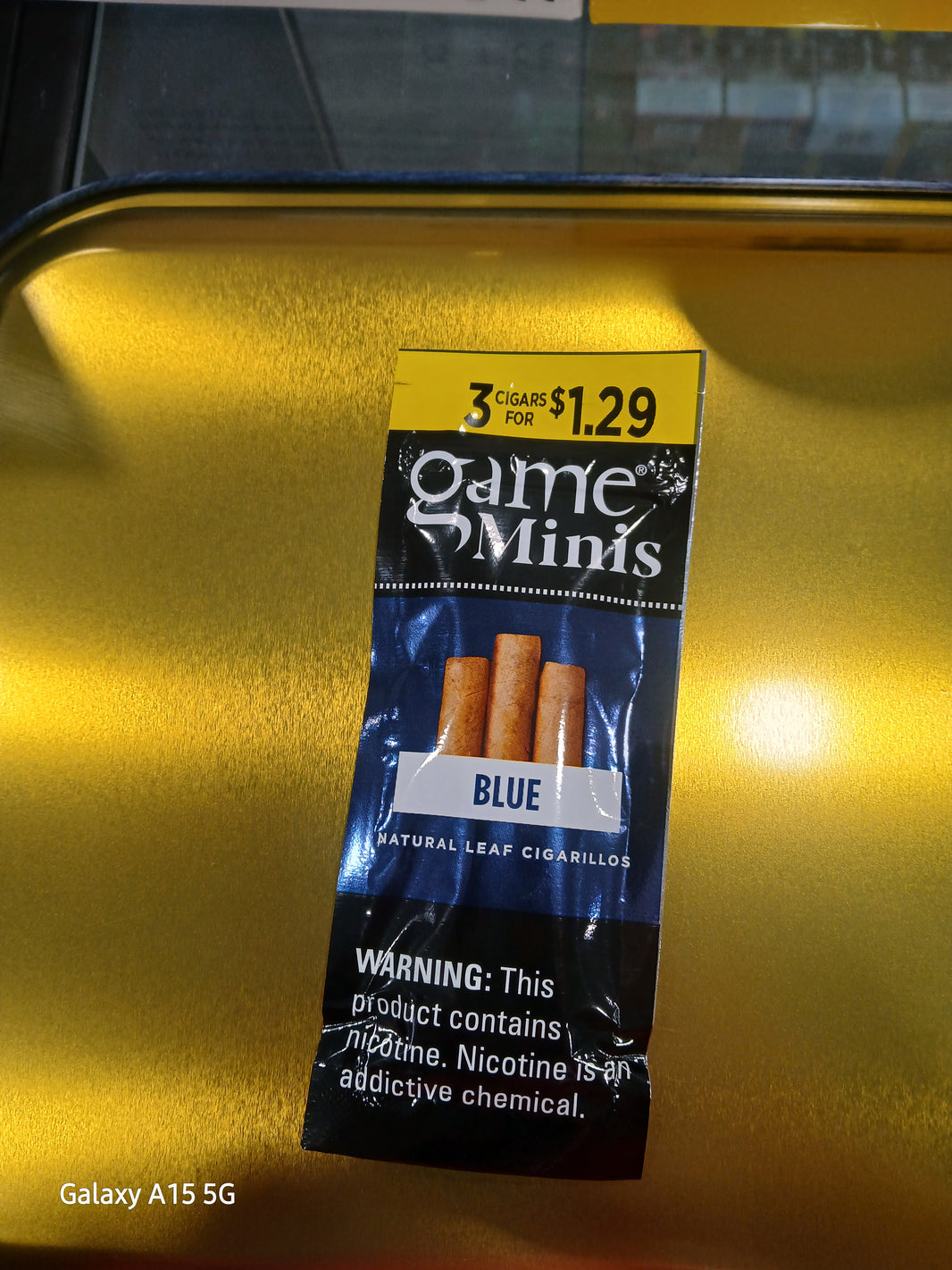 GAME LEAF 5FOR$1.29 BLUE 15/3