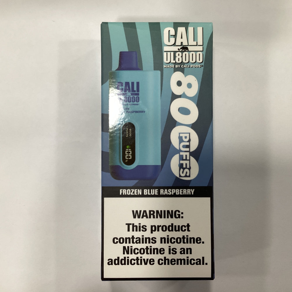 Cali 8000k Frozen Blue Raspberry