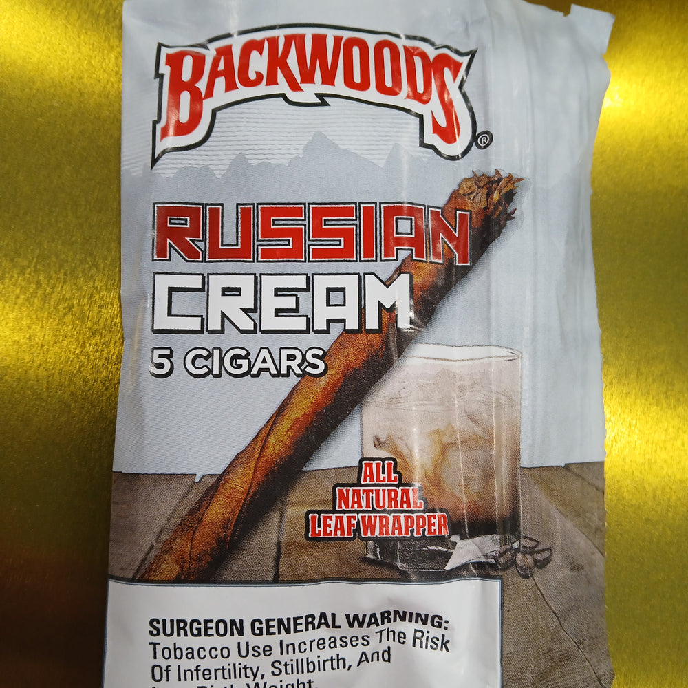 BACKWOOD 5PK RUSSIAN CREAM 8/5