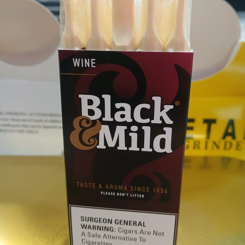 BLACK & MILD WINE 25CT UR