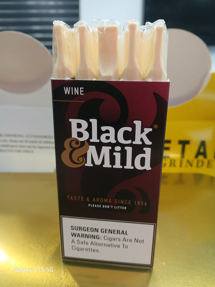 BLACK & MILD WINE 25CT UR