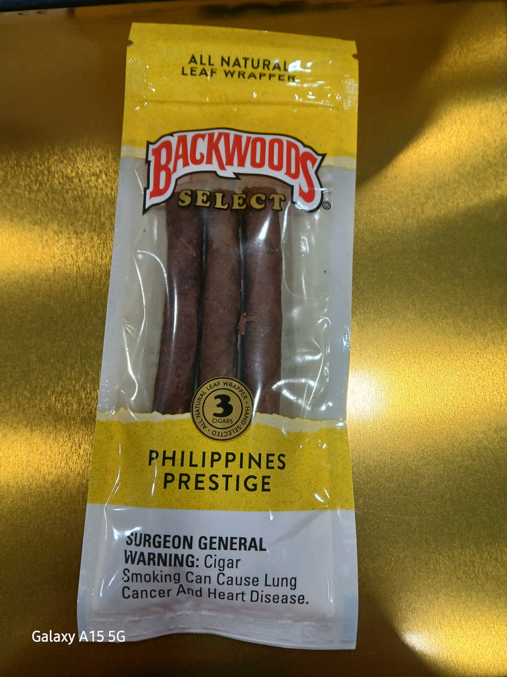 BACKWOOD SELECT 3PK PHILIPPINES PRESTIGE 10/3