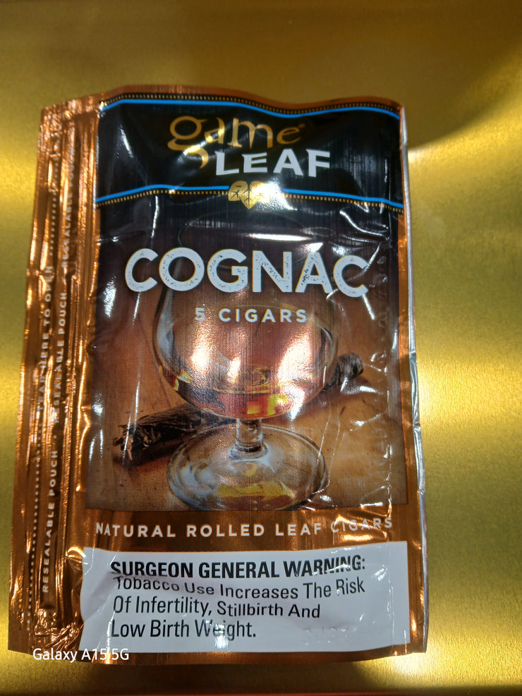 GAME LEAF SAVE ON 5 COGNAC 8/5