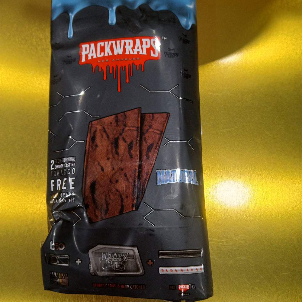 PACKWRAPS TWISTED HEMP NATURAL 2CT 10PK