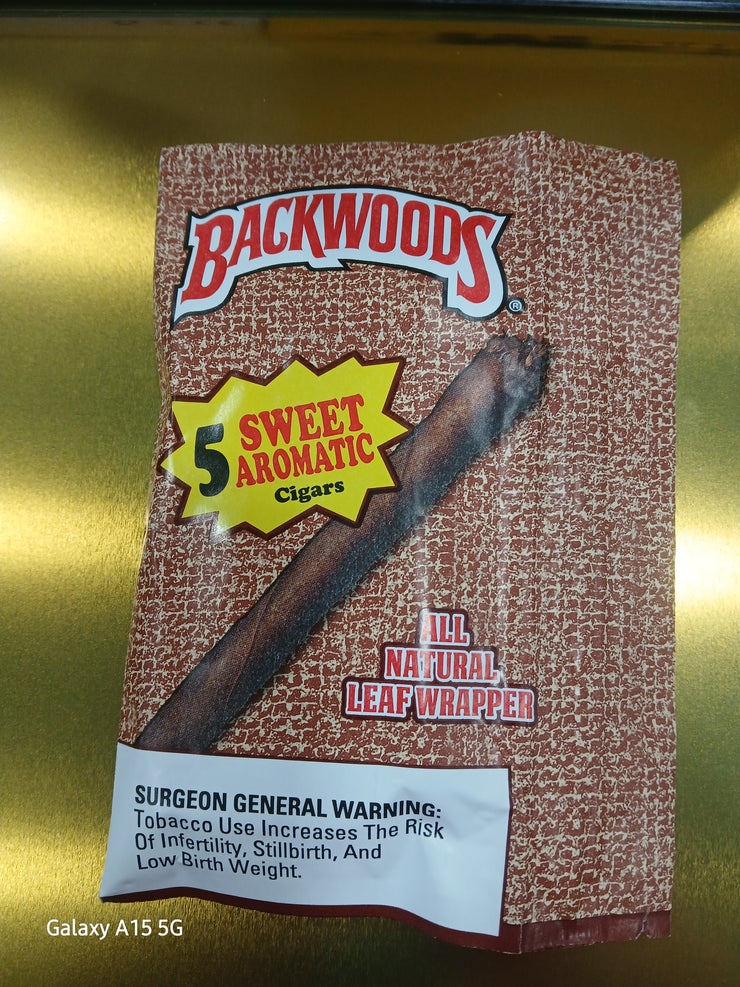 BACKWOOD 5PK SWEET AROMATIC 8/5