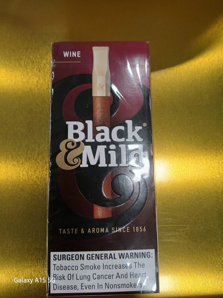 BLACK & MILD WINE 50CT PK