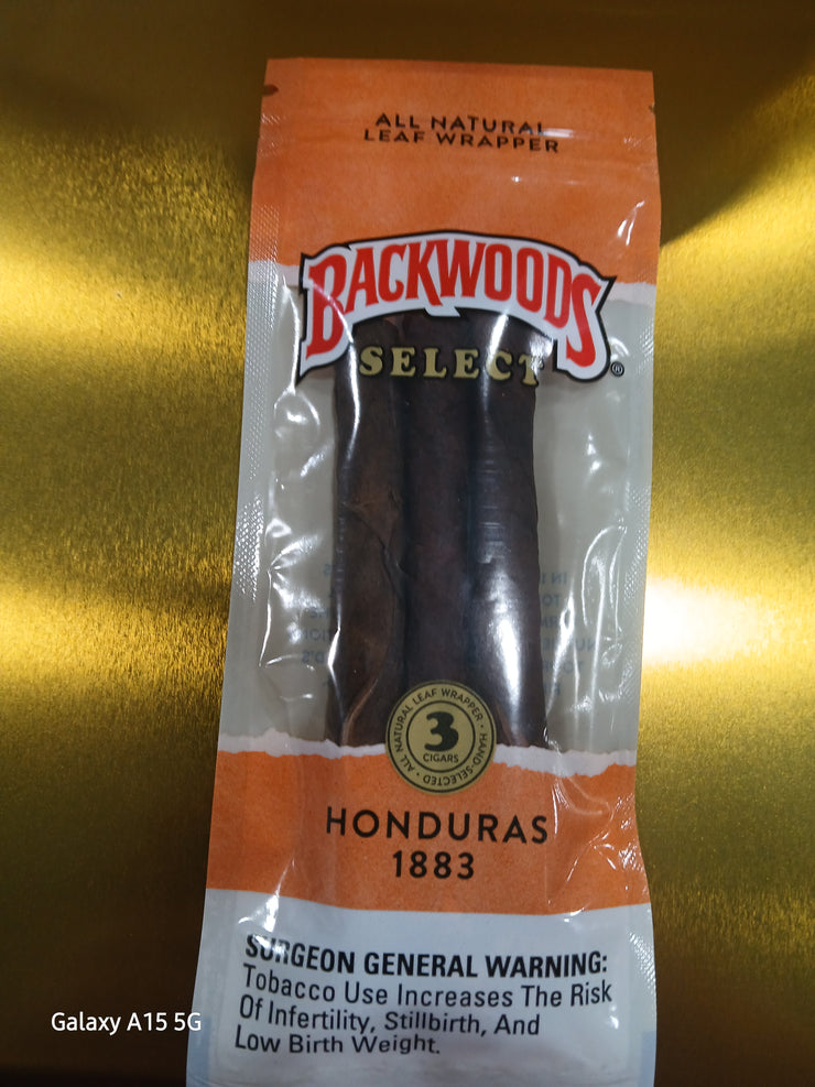 BACKWOOD SELECT 3PK HONDURAS 10/3