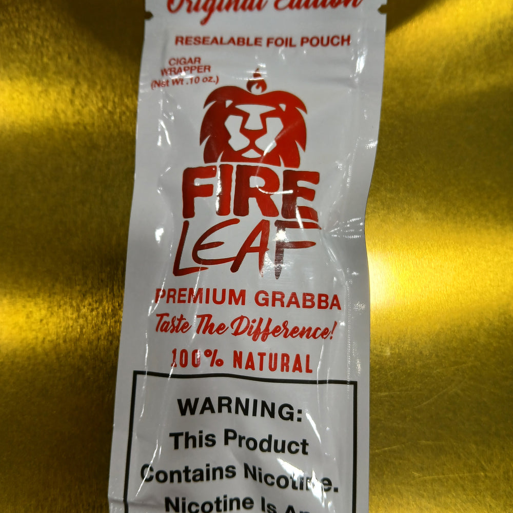FIRE LEAF WHITE PREMIUM GRABBA 25CT