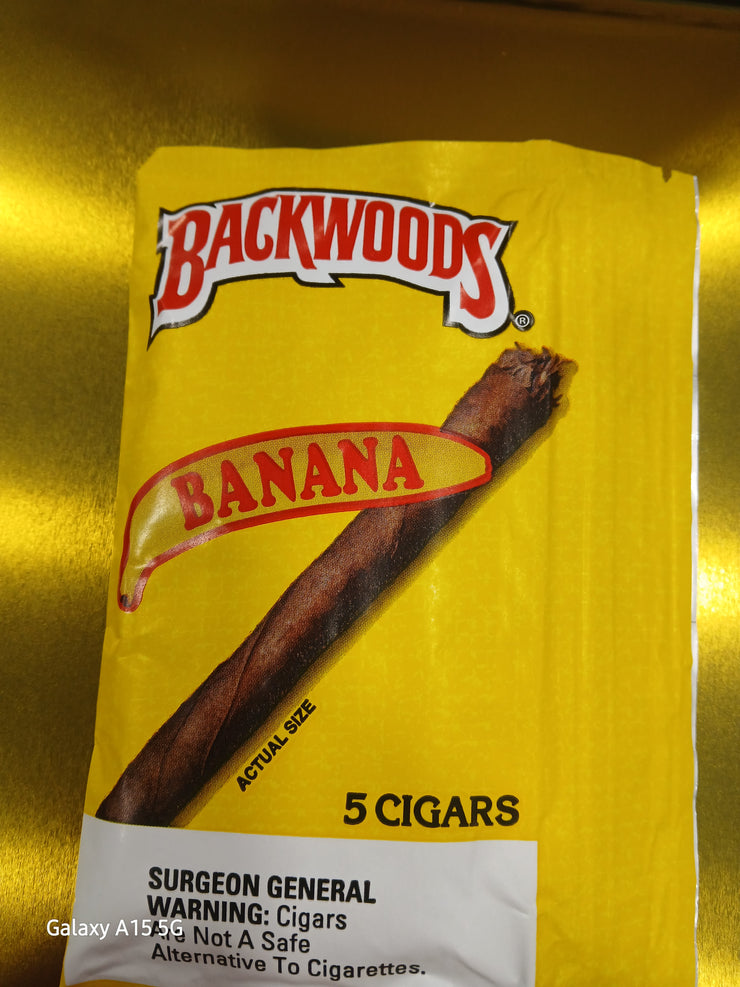 BACKWOOD 5PK BANANA 8/5