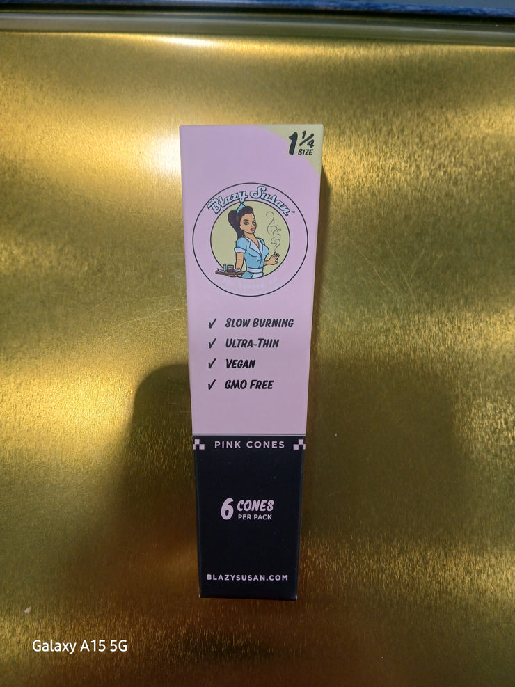 BLAZY SUSAN PINK CONES 1 1/4 21/6 PK