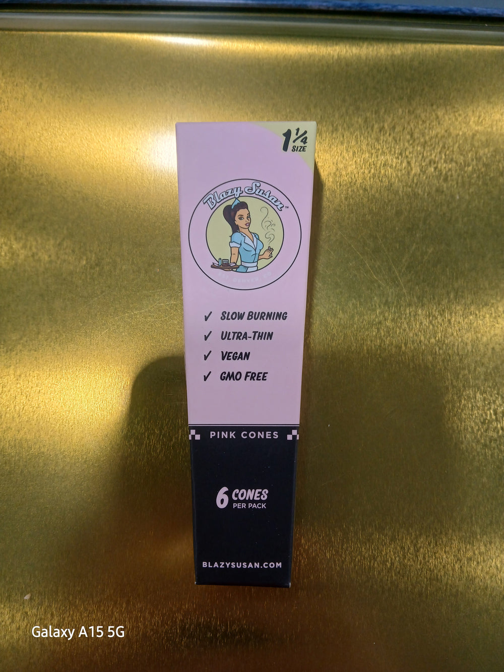 BLAZY SUSAN PINK CONES 1 1/4 21/6 PK