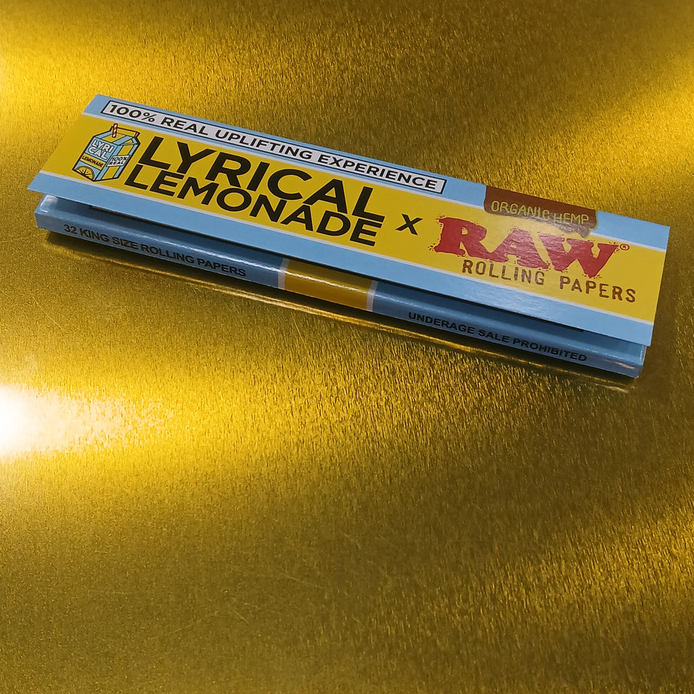 RAW LYRICAL LEMONADE KINGSIZE WIDE 50CT PAPER