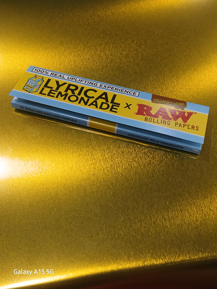 RAW LYRICAL LEMONADE KINGSIZE WIDE 50CT PAPER