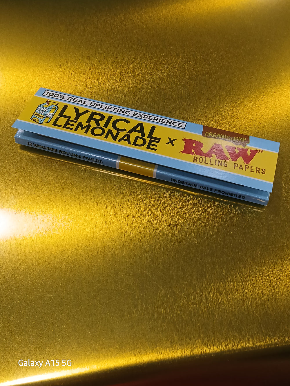 RAW LYRICAL LEMONADE KINGSIZE WIDE 50CT PAPER