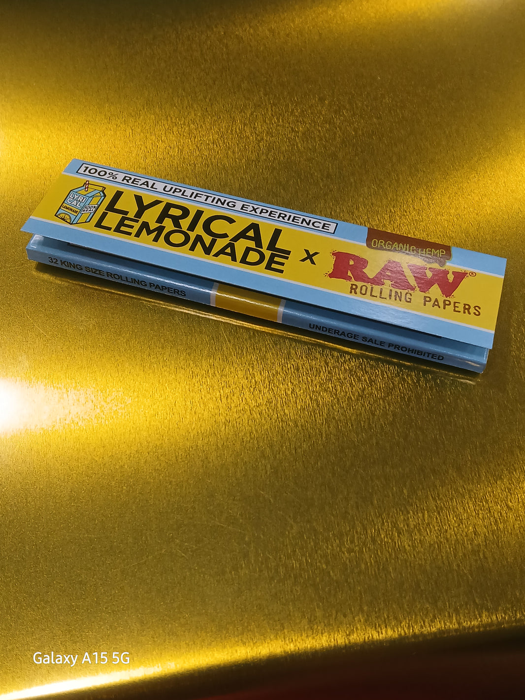 RAW LYRICAL LEMONADE KINGSIZE WIDE 50CT PAPER