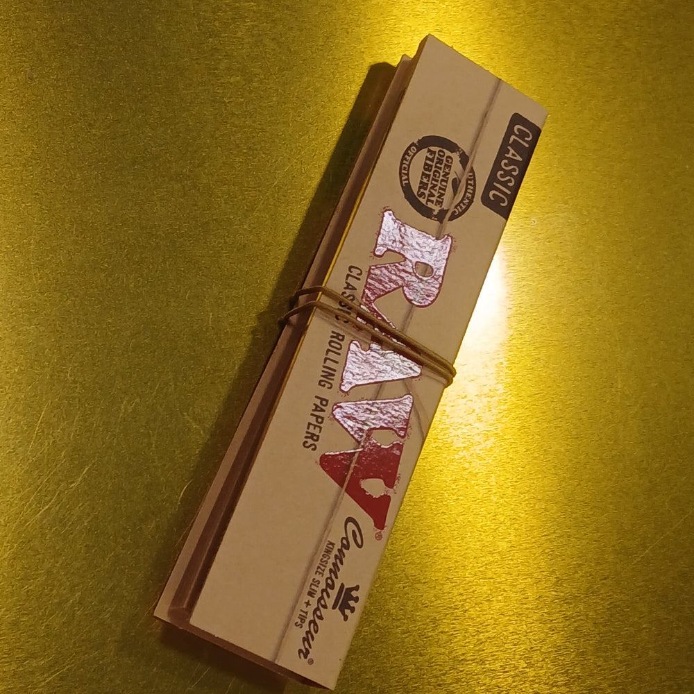 RAW CONNOISSEUR CLASSIC KINGSIZE SLIM WTIH TIPS 24CT