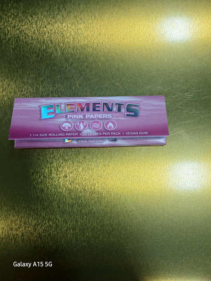 ELEMENTS PINK PAPER 1/4 25CT