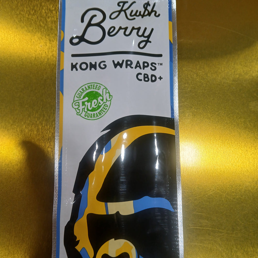 KONG HEMP WRAP KUSH BERRY WITH CBD 2CT 25PK