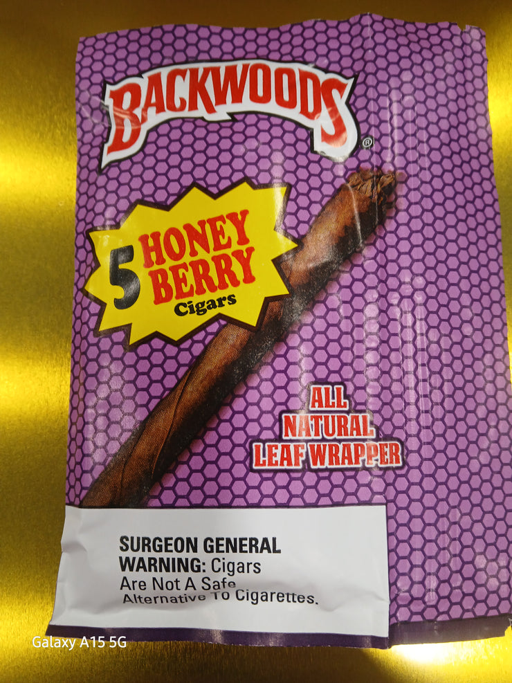 BACKWOOD 5PK HONEY BERRY 8/5