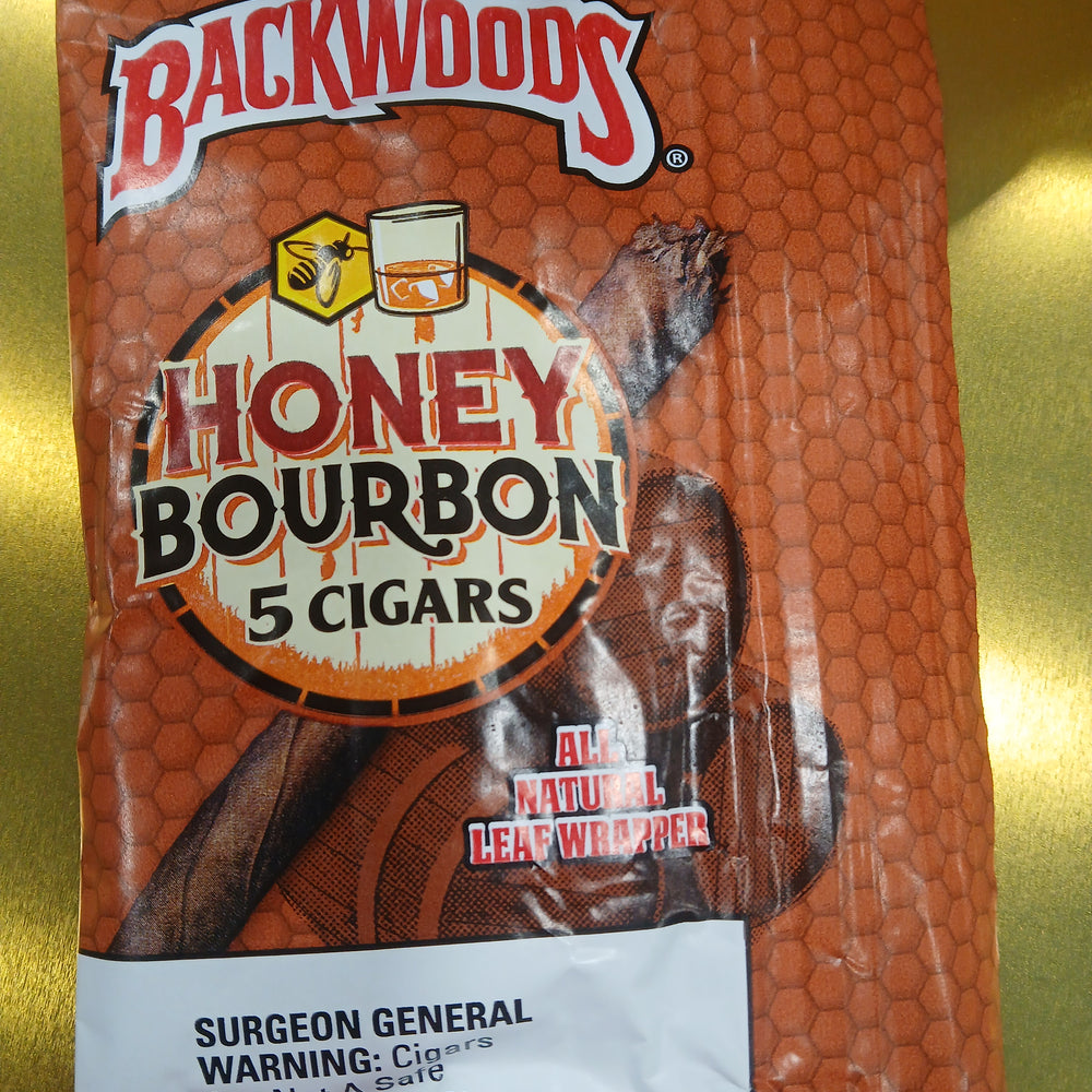 BACKWOOD 5PK HONEY BOURBON 8/5