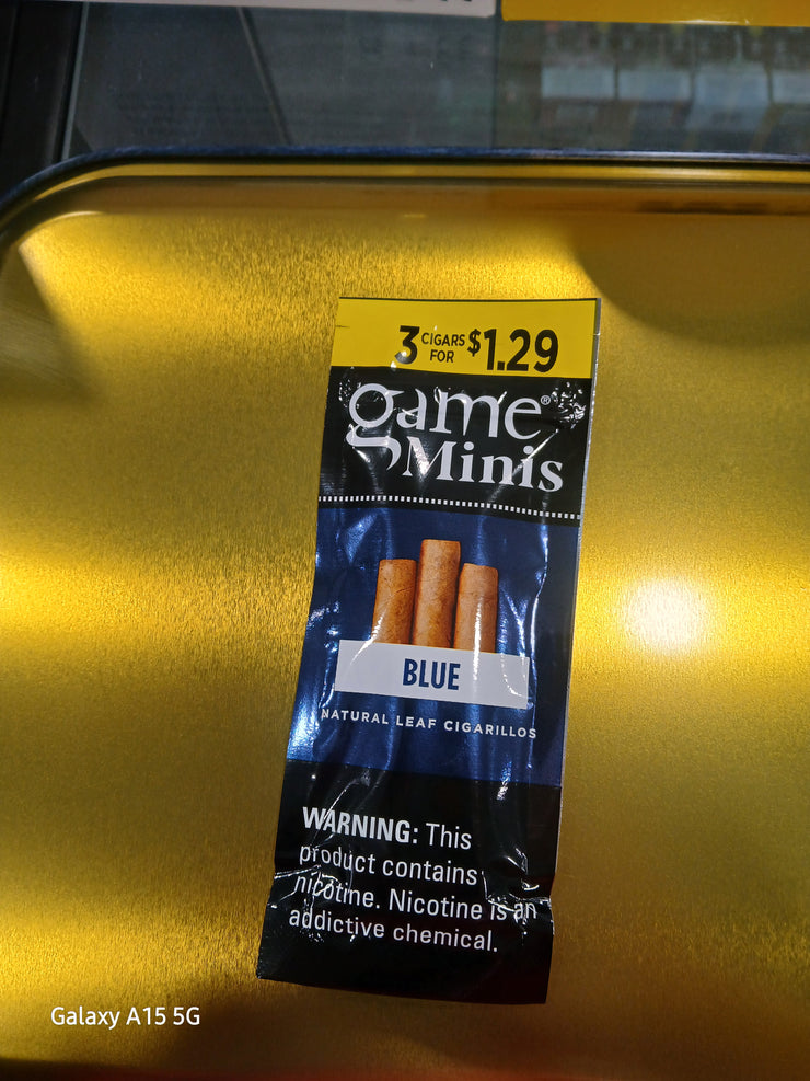 GAME LEAF 5FOR$1.29 BLUE 15/3