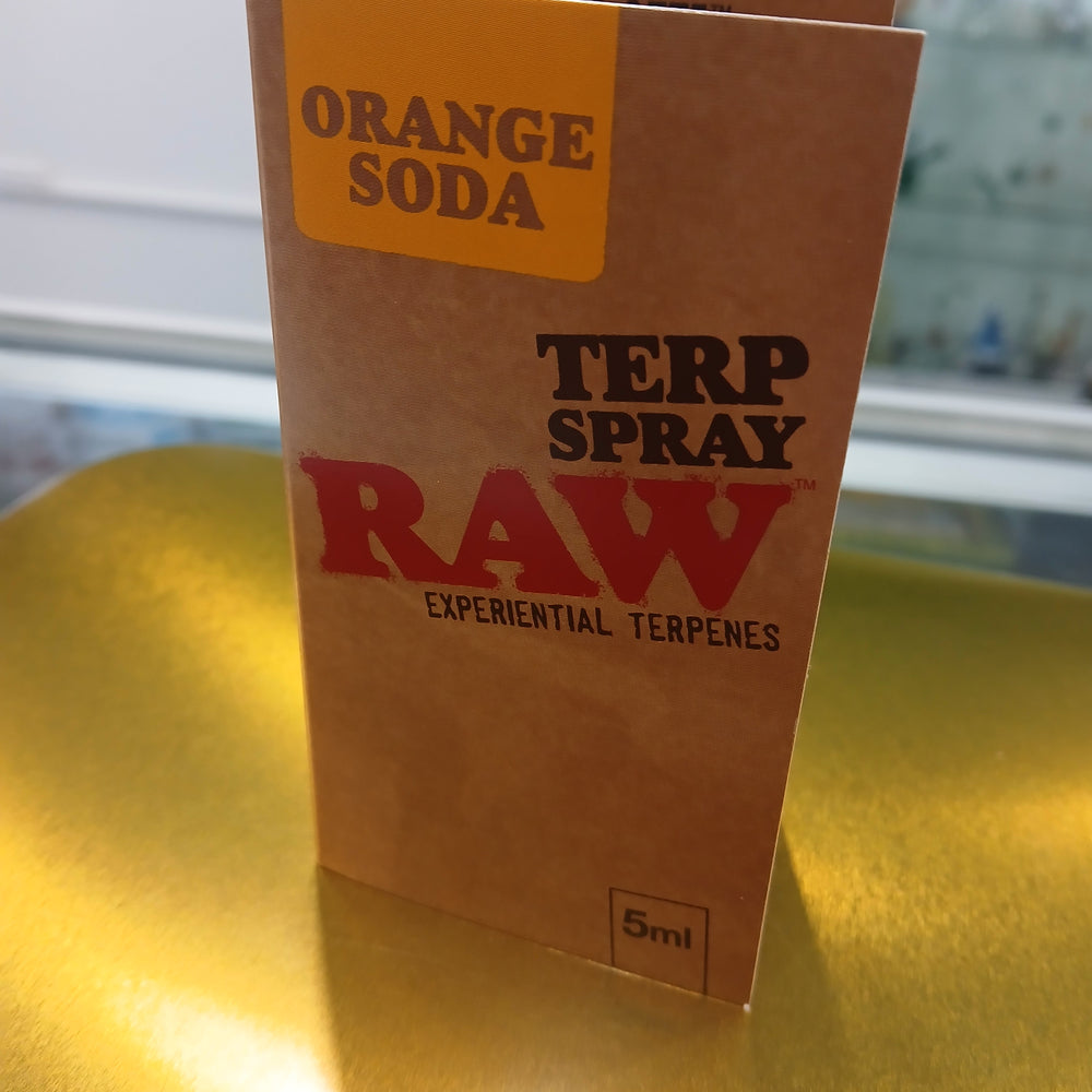 RAW TERPENE ORANGE SODA SPRAY 5ML 8CT DISPLAY