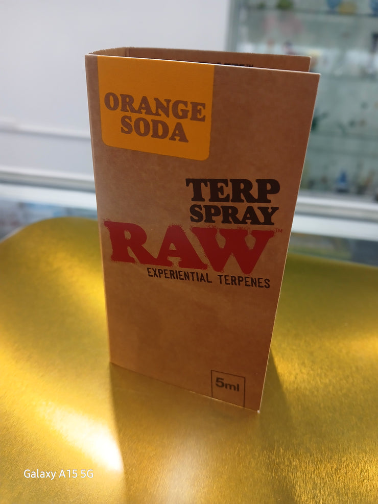RAW TERPENE ORANGE SODA SPRAY 5ML 8CT DISPLAY