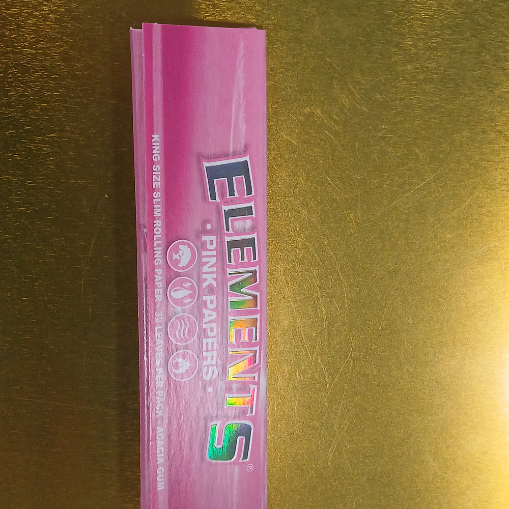 ELEMENTS PINK PAPER KING SIZE SLIM 50CT