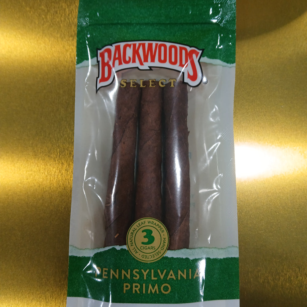 BACKWOOD SELECT 3PK PENNSYLVANIA PRIMO 10/3