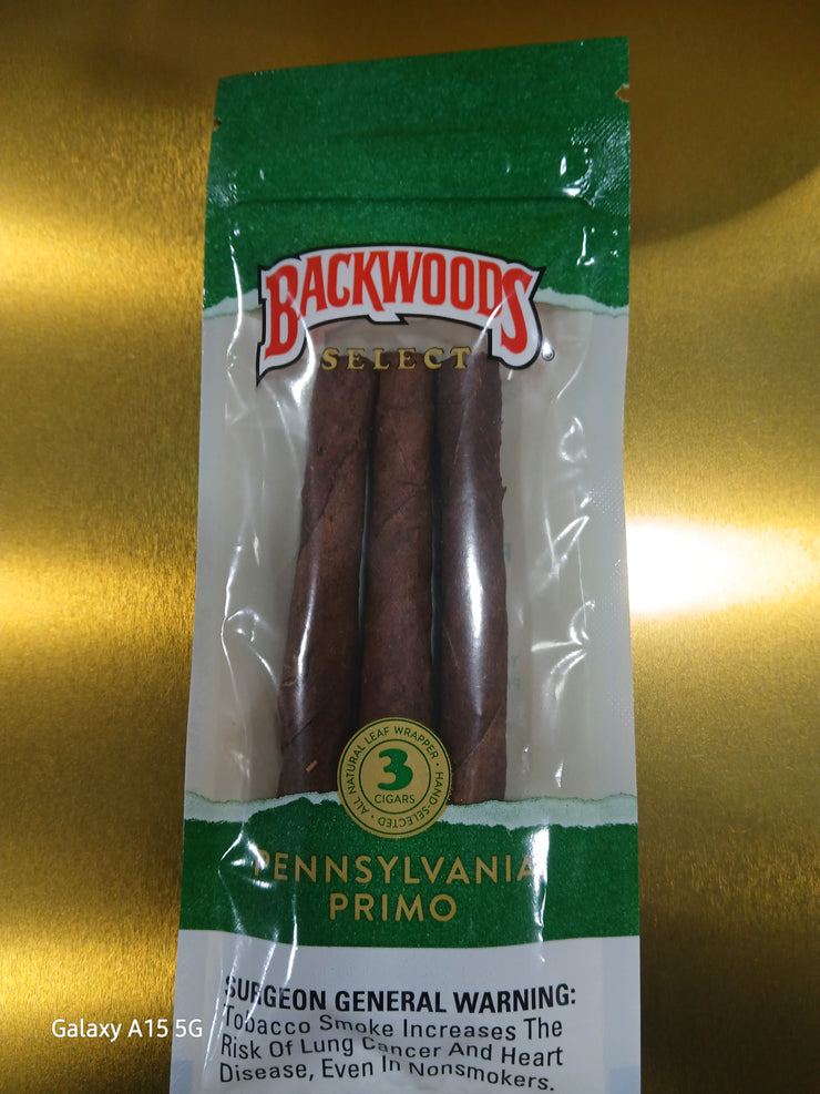 BACKWOOD SELECT 3PK PENNSYLVANIA PRIMO 10/3
