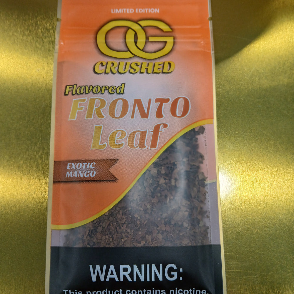 OG FRONTO LEAF EXOTIC MANGO CRUSHED 25CT DISPLAY