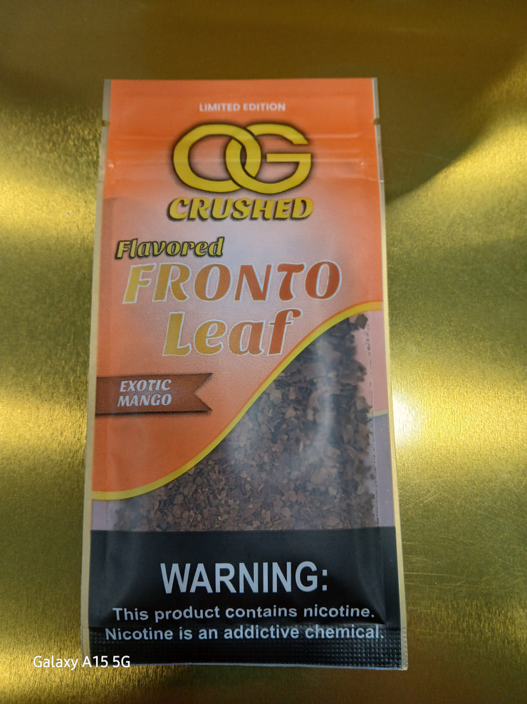 OG FRONTO LEAF EXOTIC MANGO CRUSHED 25CT DISPLAY